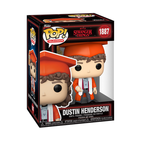 Funko Pop Film - Stranger Things " Dustin Henderson (Graduation) "