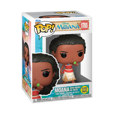 Funko Pop Disney - Moana 2 " Moana with the Heart of Te Fiti " GITD