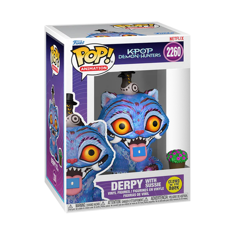 Funko Pop Anime - KPop Demon Hunters " Derpy with Sussie " GITD