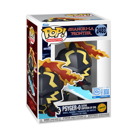 Funko Pop Anime e Manga - Shangri-La Frontier "Psyger-0 Satan, Emperor of Evil" SE (Chase)