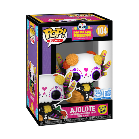 Funko Pop Ad Icons - Día de los Muertos "Ajolote" GITD SE