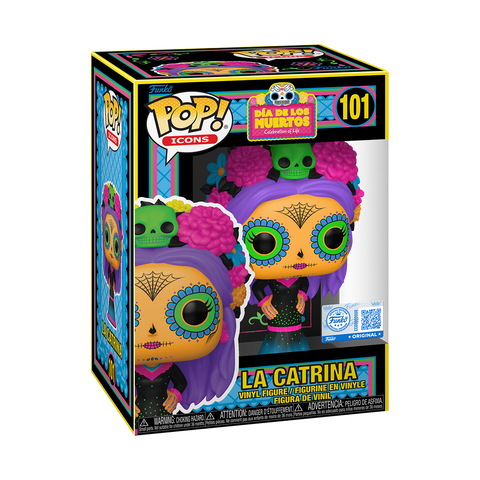 Funko Pop Ad Icons - Día de los Muertos "La Catrina (Black Light)" SE