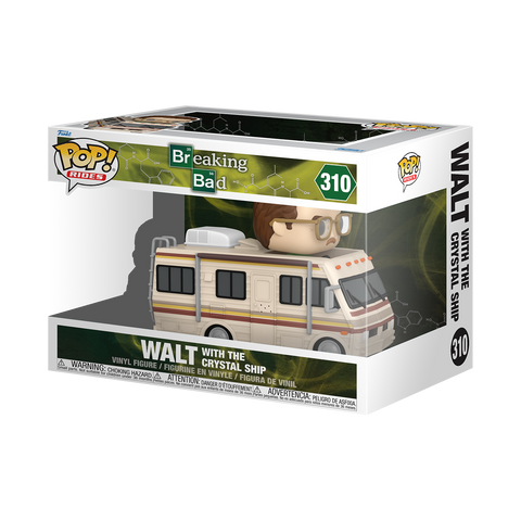 Funko Pop Rides Television - Breaking Bad "Walt with the Crystal Ship"