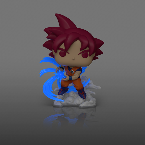 Funko Pop Anime e Manga - Dragon Ball "Super Saiyan God Goku (Kamehameha)" GITD SE (Chase)