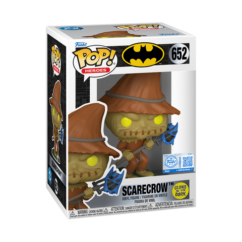 Funko Pop Heroes - DC Comics "Scarecrow with Pitchfork" GITD SE