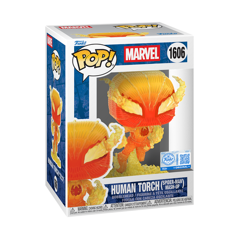 Funko Pop Marvel - Marvel " Human Torch (Spider-Man Mash-Up) " SE