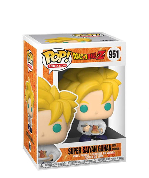 Funko Pop Dragon Ball "Super Saiyan Gohan With Noodles"