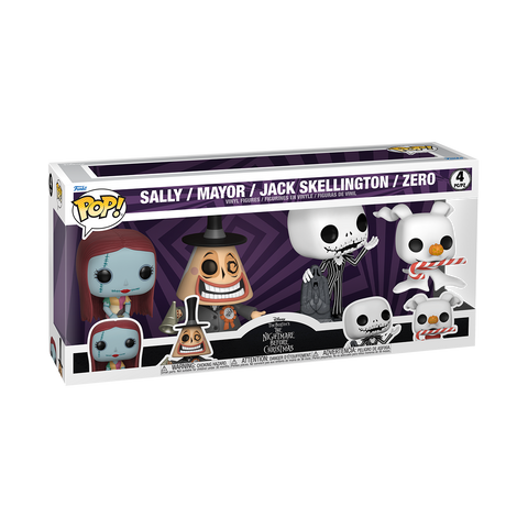 Funko Pop Disney - The Nightmare Before Christmas "The Nightmare Before Christmas 4-Pack"