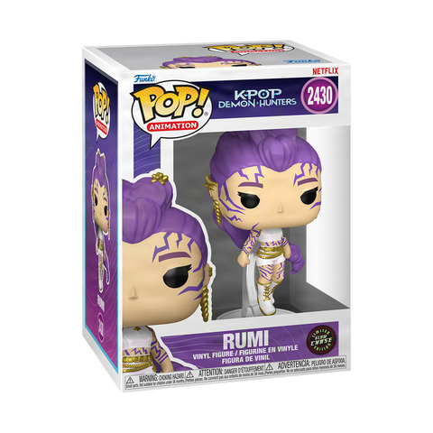 Funko Pop Anime - KPop Demon Hunters " Rumi (What It Sounds Like) " GITD (Chase)
