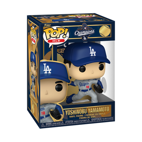 Funko Pop Sports - MLB " Yoshinobu Yamamoto (2025 World Series MVP) "