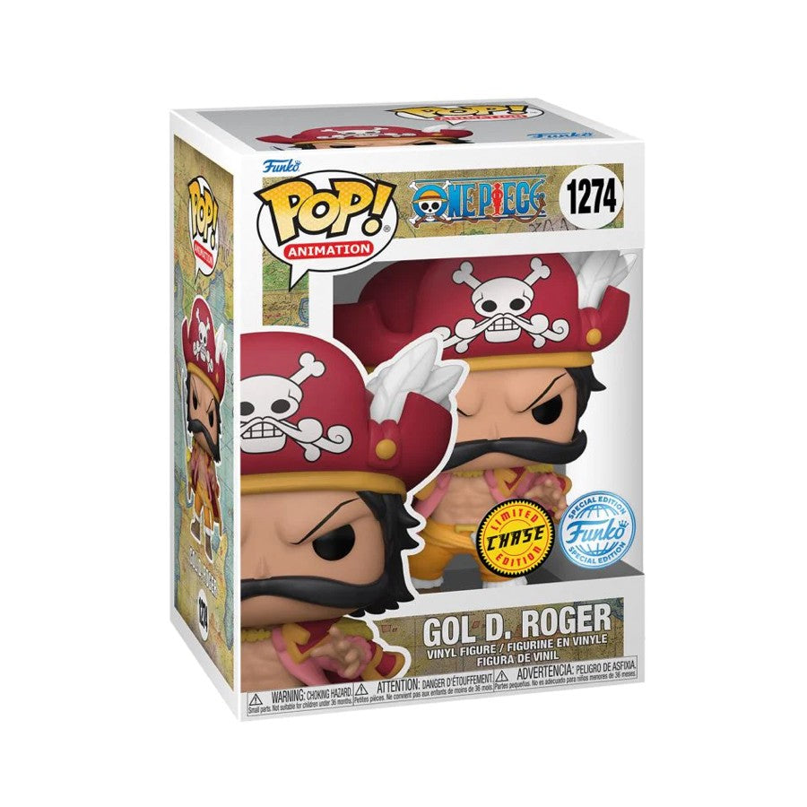 Funko Pop Fumetti One Piece " Gol D. Roger with hat (Chase) "