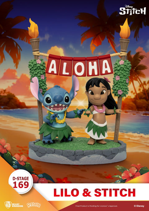 Beast-Kingdom - DStage - LILO & STITCH " Aloha "