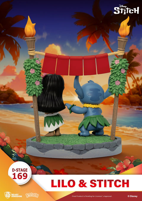 Beast-Kingdom - DStage - LILO & STITCH " Aloha "