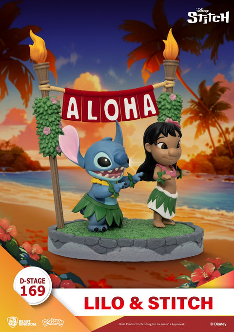Beast-Kingdom - DStage - LILO & STITCH " Aloha "