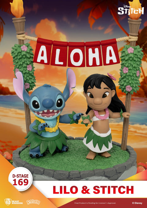 Beast-Kingdom - DStage - LILO & STITCH " Aloha "