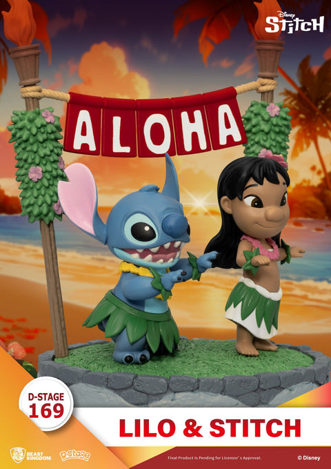 Beast-Kingdom - DStage - LILO & STITCH " Aloha "