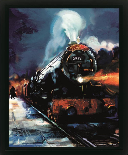 Poster - Harry Potter " Hogwarts Express " - 3D Lenticular Poster 29 x 24cm