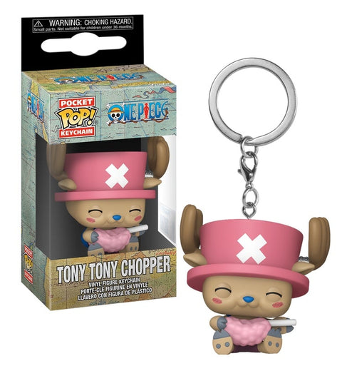 Funko Pop Keychain - One Piece " Tony Tony Chopper with Cotton Candy "