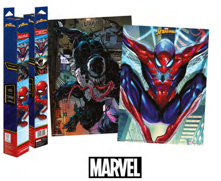 Poster - Marvel " Spider-Man & Venom " 2 Posters 52 x 38cm Set