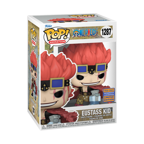 Funko Pop Fumetti One Piece " Eustass Kid " Wondrous Convention