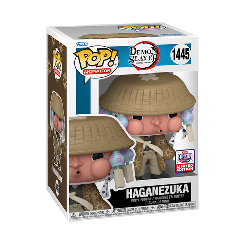 Funko Pop Anime - Demon Slayer " Haganezuka with Hat (Funkon 2024 Convention Exclusive) "