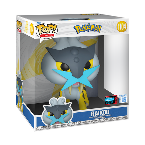 Funko Pop Pokèmon " Raikou " (10-inch) NYCC 2025 - Shared Exclusive