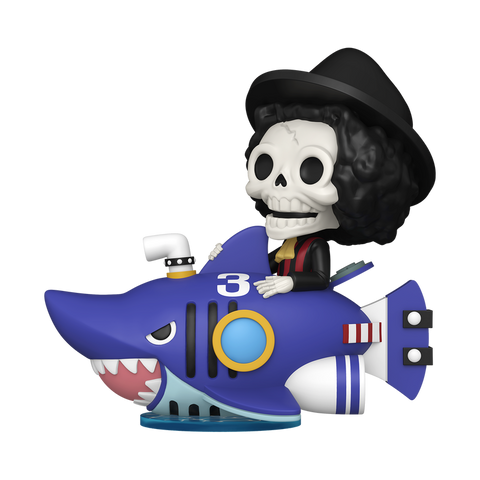 Funko Pop Rides Fumetti - One Piece " Brook with Shark Submerge " NYCC 2025 - Shared Exclusive