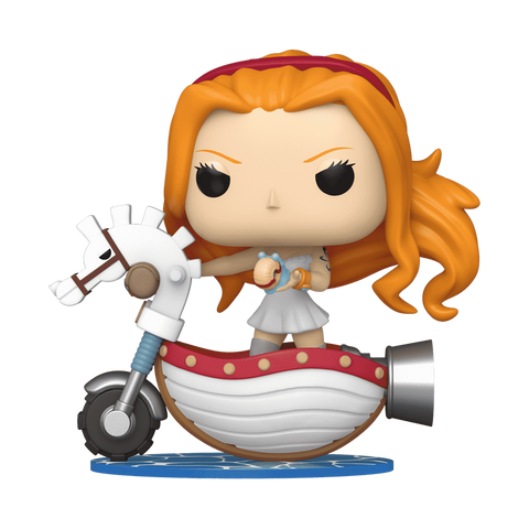 Funko Pop Fumetti One Piece " Nami with White Hobby Horse (Rides)" 2025 WonderCon Exclusive
