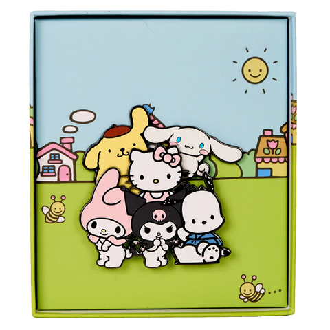 Loungefly - Pin " Hello Kitty And friends 3 " SDCC 2025 800Pz