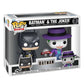Funko Pop Marvel " Batman & The Joker (2-Pack) (Metallic) "