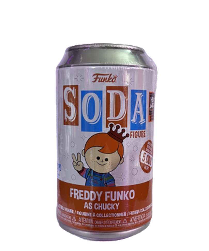 Funko Vinyl Soda " Freddy Funko as Chucky "