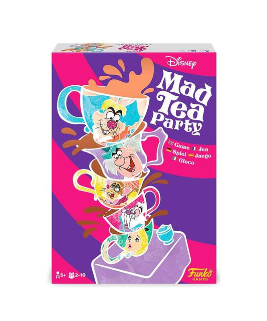 Disney board game " Alice In Wonderland Mad Tea Party Signature Games - Multilanguage " 