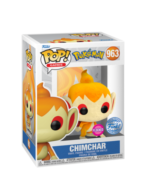 Funko Pop Pokèmon " Chimchar " Flocked SE