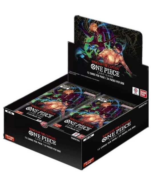 Card Game - One Piece " Wings of Captain OP-06 EU Box 24 Buste "