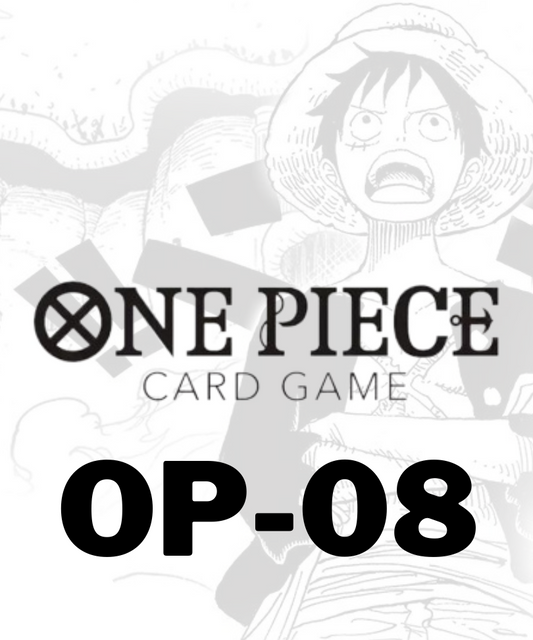 Card Game - One Piece " OP-08 EU Box 24 Buste "