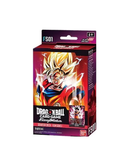 Card Game - Dragon Ball " Super Fusion World Starter Deck FS01 EU 1 Mazzo "