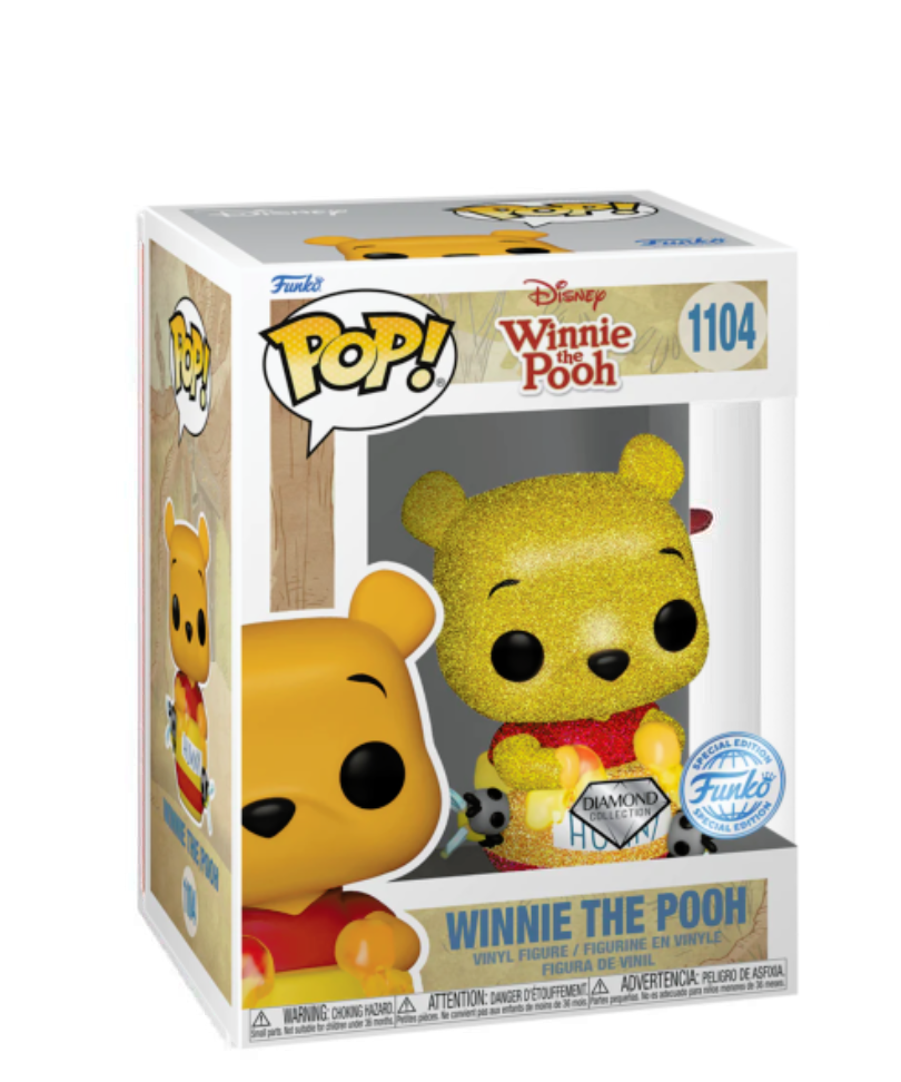 Funko Pop Disney  " Winnie the Pooh in Honey (Diamond Glitter) "