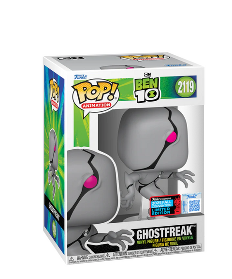 Funko Pop Anime - Ben 10 " Ghostfreak " NYCC 2025 - Shared Exclusive