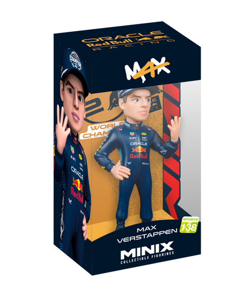 Minix Sport - F1 " Max Verstappen 4 World Champion "