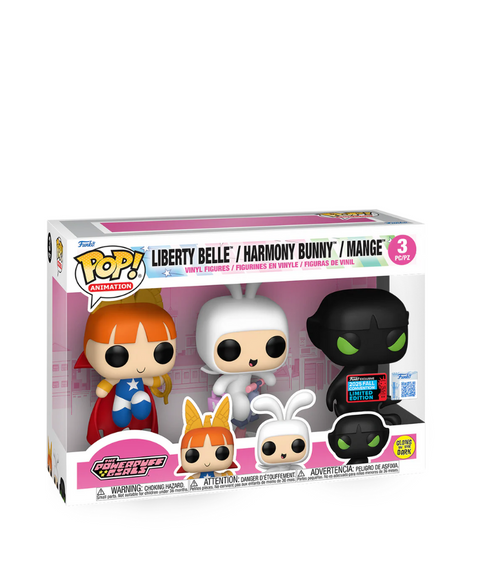 Funko Pop Anime " Powerpuff Girls (3-Pack) " NYCC 2025 - Shared Exclusive