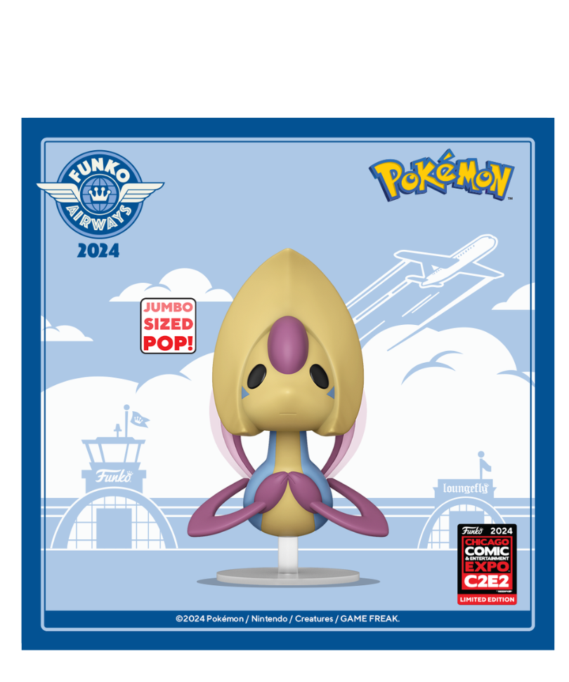 Funko Pop Pokemon "  Cresselia 10-inch (2024 C2E2 Shared Exclusive) "