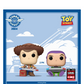 Funko Pop Disney " Toy Story: Woody and Buzz (Gaming) (2-Pack) (2024 C2E2 Shared Exclusive) "