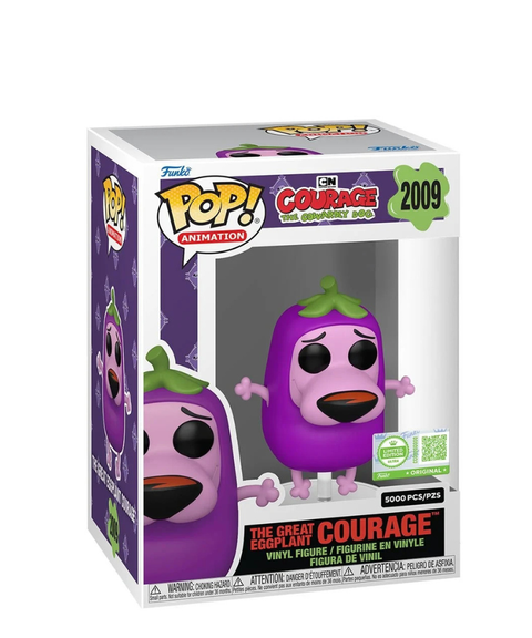 Funko Pop Anime - Cartoon Network " The Great Eggplant Courage " LE ULTRA