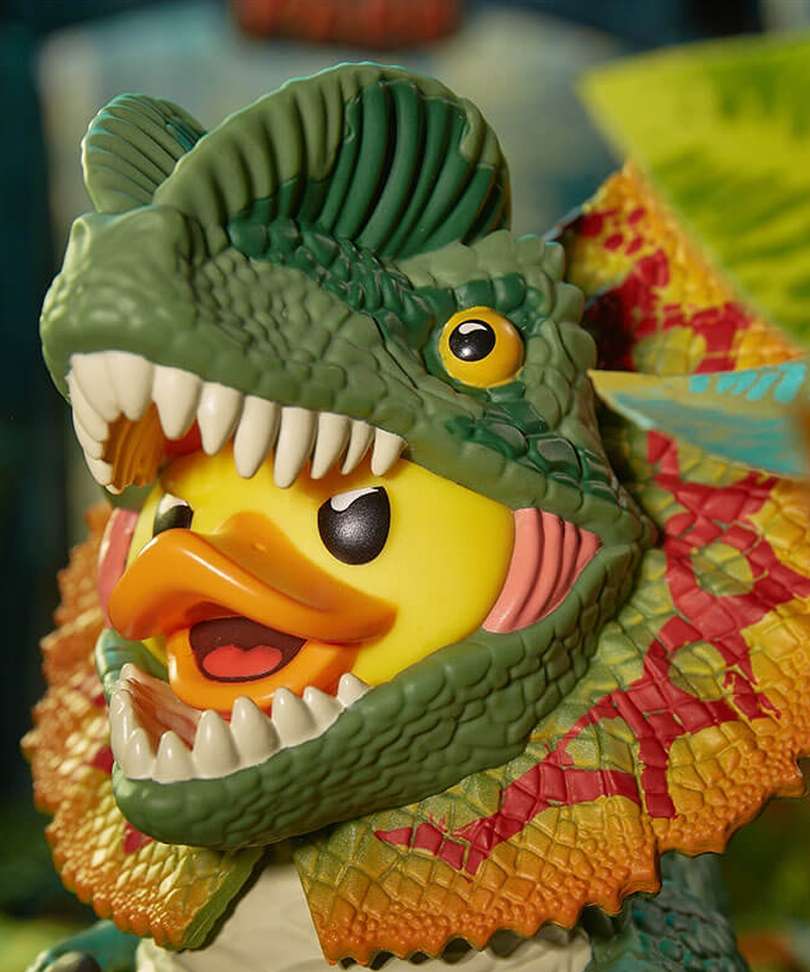 TUBBZ Cosplay Duck Collectible " Jurassic Park Dilophosaurus "