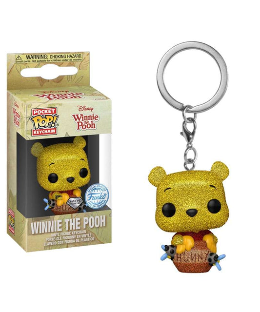 Funko Pop Keychain Disney " Winnie the Pooh (Diamond Collection) "