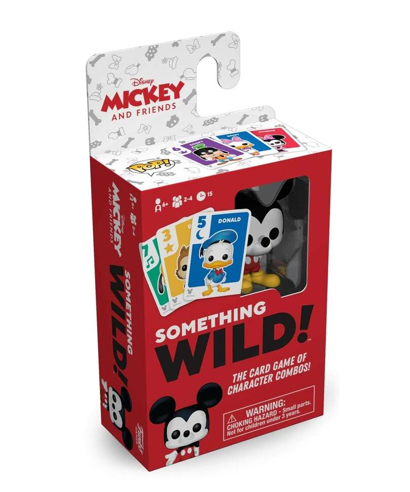 Gioco da tavolo Disney Mickey & Friends " Card Game Something Wild! Lingua Italiano  "