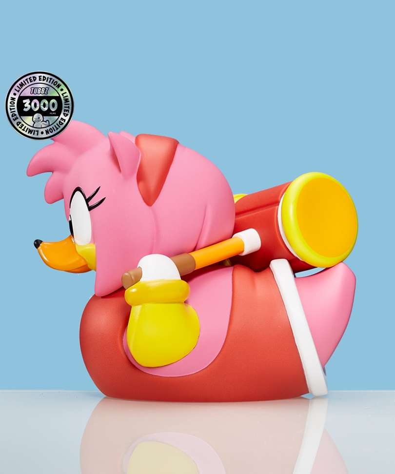 TUBBZ Cosplay Duck Collectible " Sonic the Hedgehog Amy Rose  "
