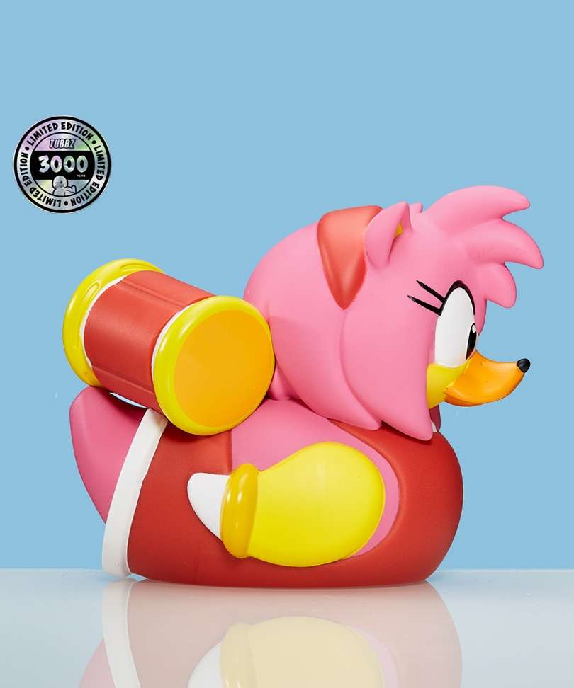 TUBBZ Cosplay Duck Collectible " Sonic the Hedgehog Amy Rose  "