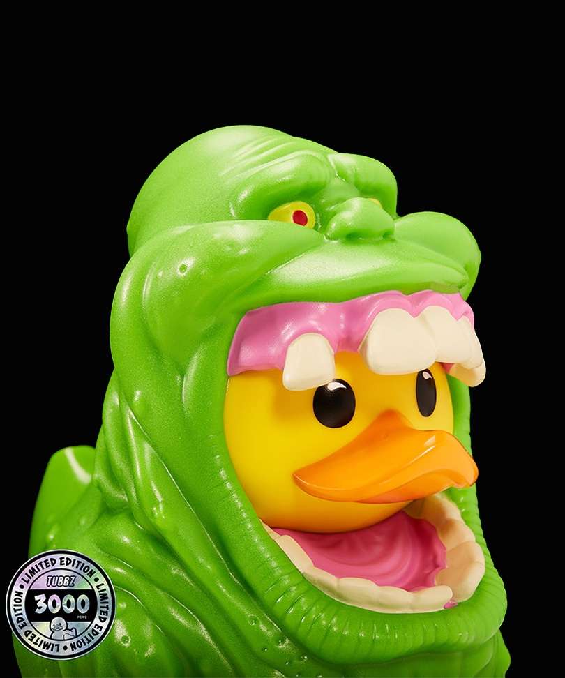 TUBBZ Cosplay Duck Collectible " Ghostbusters Slimer Glow-In-The-Dark "