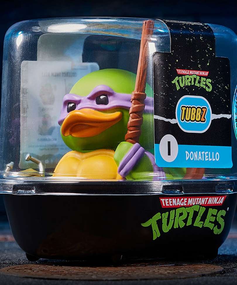 TUBBZ Cosplay Duck Collectible " Ninja Turtles Donatello "
